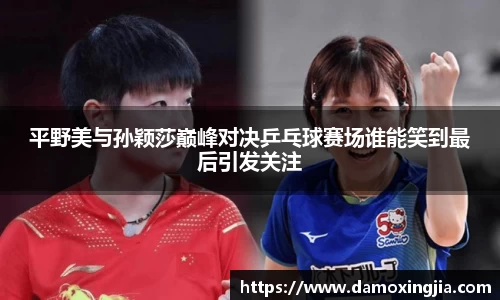 平野美与孙颖莎巅峰对决乒乓球赛场谁能笑到最后引发关注